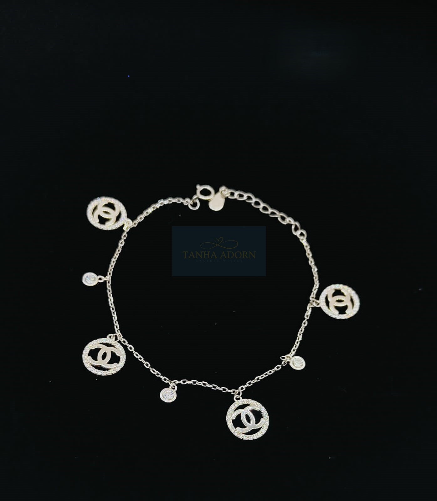 Double C Charm Bracelet - TA16686R