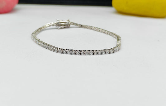 Elegant Diamond Tennis Bracelet - TA17149R