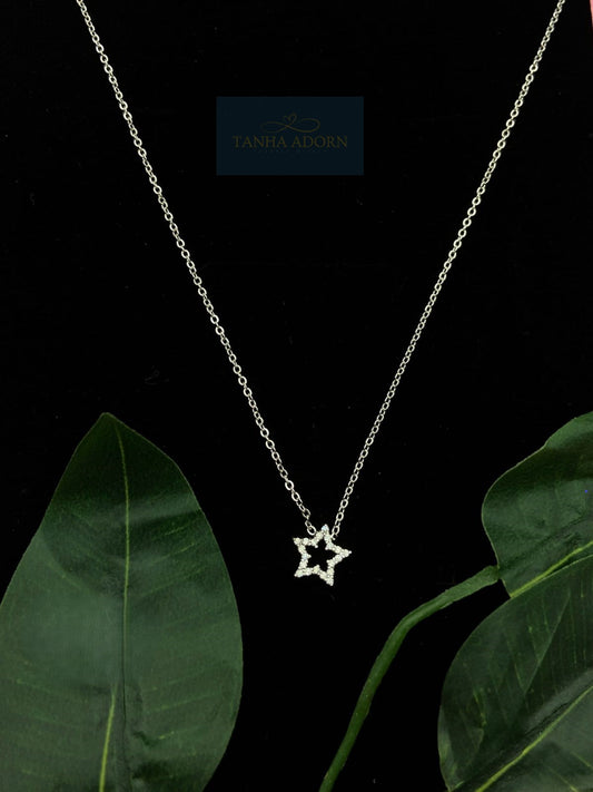 Twinkling Star Necklace - TA24258R