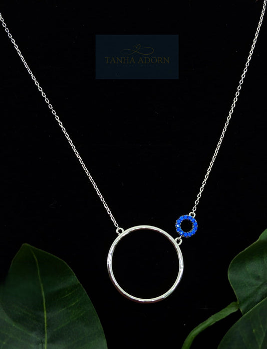 Circle Pendant Necklace - TA24260R