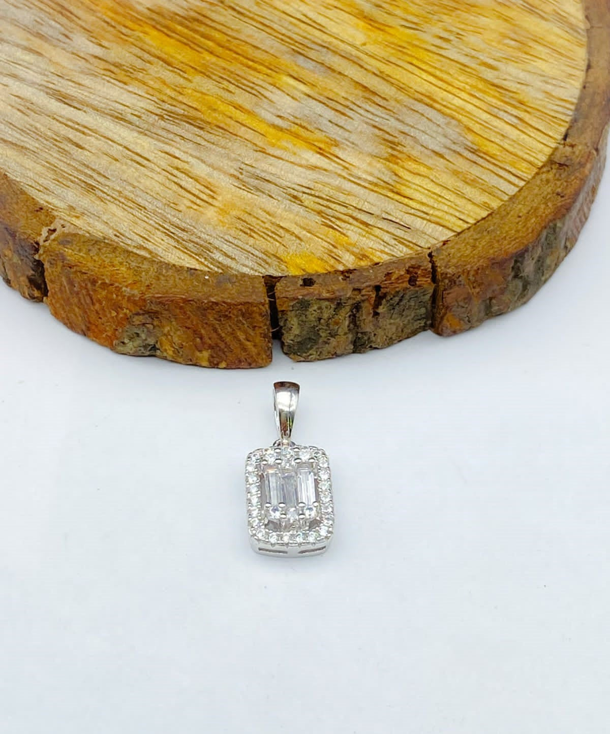 Baguette Diamond Pendant - TA2768R