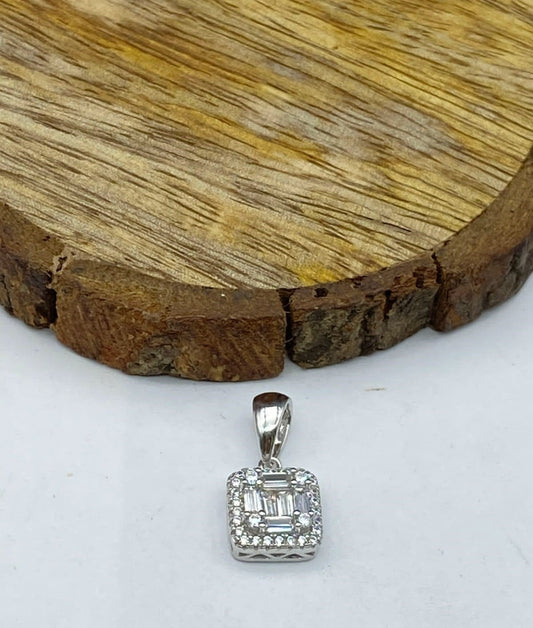 Square Diamond Pendant - TA2766R