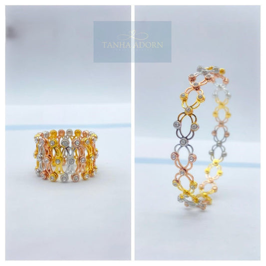 Convertible Ring and Bracelet - TA33791R