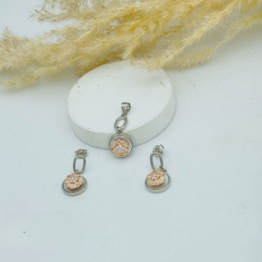 Floral Pendant Set - TA5696R