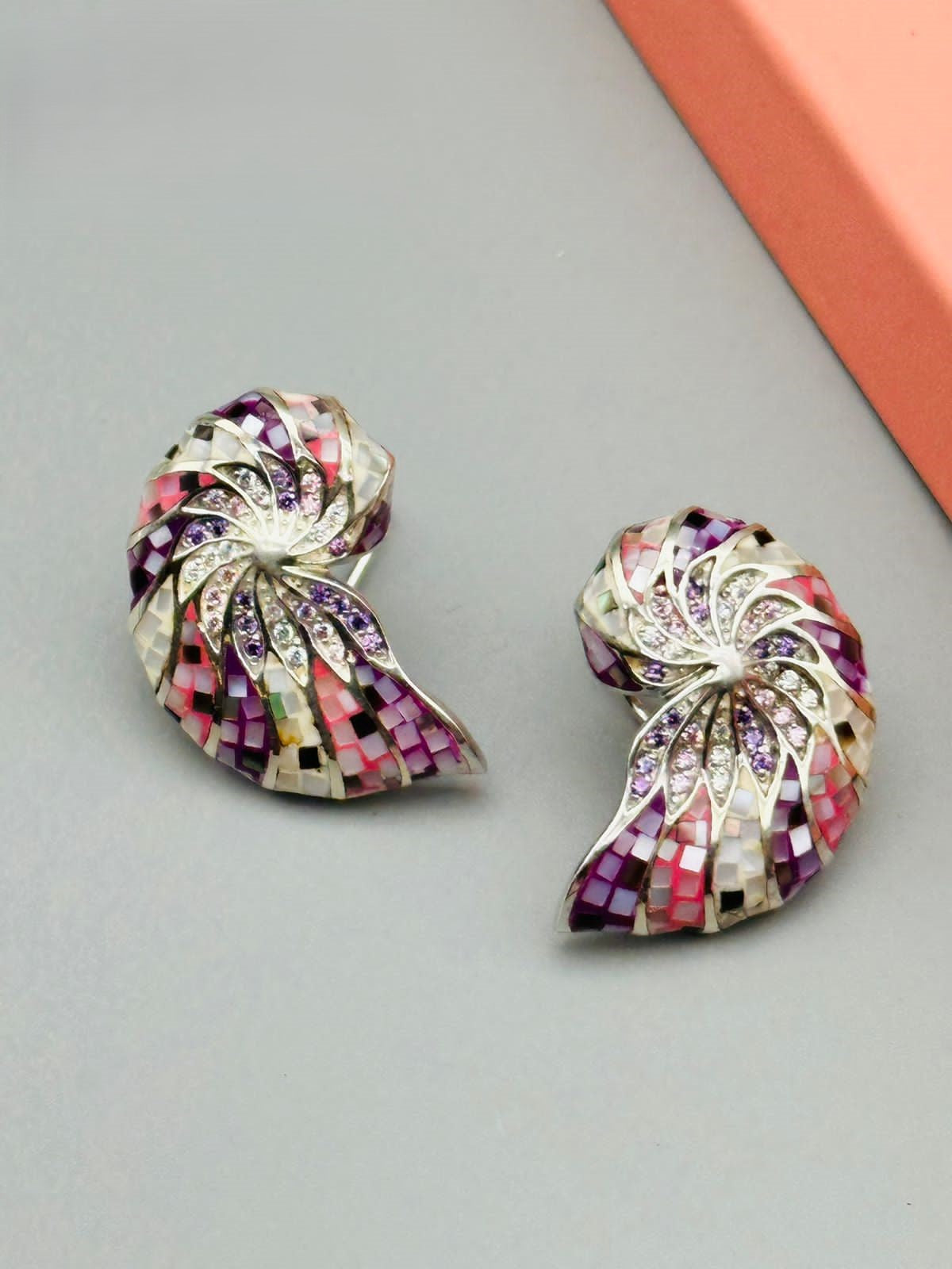 Whimsical Seashell Earrings - TA6473R